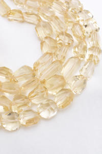 พลอยซิทรินธรรมชาติจากบราซิล ทรงเหลี่ยมเจียระไน สำหรับทำเครื่องประดับชั้นดี - Product Image 4