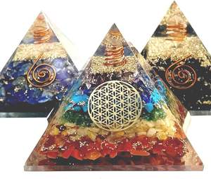 พีระมิดออร์กอน 7 ชั้น จุดพลังงานชั้นชาครา |   แผ่นควอตซ์ขัดเงา ตกแต่งบ้านแบบวาสตู สำหรับการทำสมาธิเรกิ การบำบัดด้วยคริสตัล และเป็นมิตรต่อสิ่งแวดล้อม - Product Image 1
