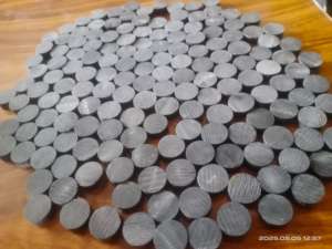 Botones de Cuerno de Búfalo Natural de Alta Calidad TIMELESS CRAFT, Lentejuelas Decorativas |   Jeans Ecológicos con Estampado Cuadrado - Product Image 2