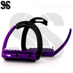 Étriers de sécurité de haute qualité pour chevaux - Aluminium léger antidérapant, équipement d'équitation, couleurs et tailles personnalisées | - Product Image 5