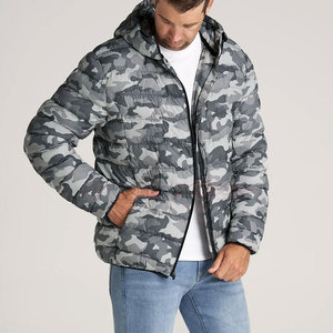 Doudounes personnalisées pour hommes Manteau bouffant de haute qualité Veste d'hiver épaisse et chaude à l'épreuve du vent - Product Image 4