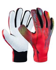 Gants de gardien de but blancs personnalisables avec logo sur mesure – Latex allemand de qualité supérieure, imperméables, respirants, pour usage extérieur - Product Image 2