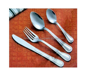 Juego de cubiertos de metal de nueva calidad de diseño antiguo con hogar y utensilios de cocina en tamaños personalizados para ocasiones de exportación - Product Image 5