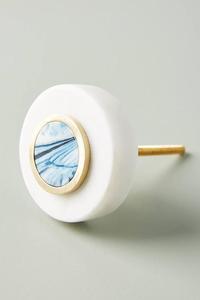 Conical <b>White</b> Marble <b>Door</b> <b>Knob</b> Polished Custom Color Shape Size High Quality Made in India - Product Image 3