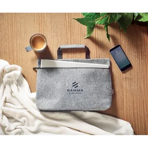 Sac pour ordinateur portable TAPLA RPET durable en feutre, cadeau promotionnel et d'affaires - Product Image 3