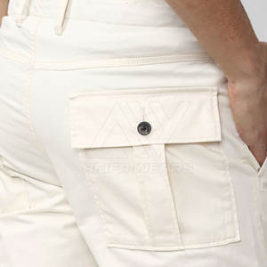 Pakistan Manufacturer's High Quality Cargo Pants Custom Logo Men's Work <b>Jeans</b> Casual Mid <b>Elastic</b> Ins Lightweight Plain Straight - Product Image 6