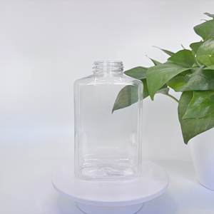 थोक 550/650 मिली चाय और स्पष्ट वर्ग पालतू जानवरों की बोतलें बड़ी क्षमता कस्टम लोगो परिवार और वाणिज्यिक त्वचा देखभाल कंटेनर - Product Image 6