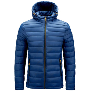2024 dernier coupe-vent léger doudoune hiver manteau à capuche confortable veste matelassée pour hommes - Product Image 1