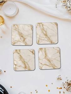 Ensemble de sous-verres en marbre hexagone moderne pour la décoration intérieure Table à manger Accessoires de protection de surface - Product Image 2