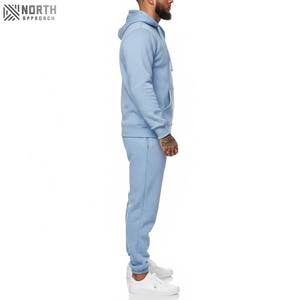 Nouveau survêtement d'hiver élégant 2025 pour homme, en coton uni, vente en gros, couleur personnalisée, vêtements de sport, pantalon de survêtement, vêtements de fitness - Product Image 3