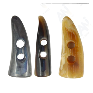 Premium Religious Style Buffalo Horn <b>Toggle</b> <b>Button</b> Jacket Minimalist Natural Crafts Style - Product Image 4