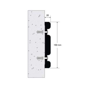 ฝาครอบปิดปลายระบบป้องกันผนัง TPE สำหรับขอบและมุม (ความกว้าง 15 ซม.) - Product Image 2