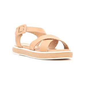 Moda Beige Formal Sandalia Punta abierta Peep Toe Estilo Cuero genuino PU High Top Transpirable para Primavera Verano Invierno - Product Image 3