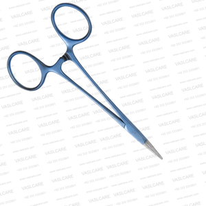 Portaagujas de Titanio PAR de 5″ (12.5 cm) con Mandíbula de Carburo de Tungsteno, Instrumento Microquirúrgico para Rinoplastia y Lifting Facial de Vaslcare - Product Image 4