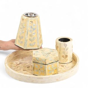 Quemador de Incienso Artesanal de Nácar Natural para Espacios de Culto Tradicional, Meditación y Decoración de Interiores de Vietnam - Product Image 2