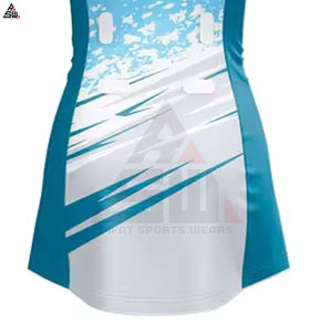 Uniforme de Netball del equipo del fabricante de fábrica de Pakistán, venta al por mayor, personalizado, de alta calidad, unisex, talla grande, impreso, transpirable - Product Image 6