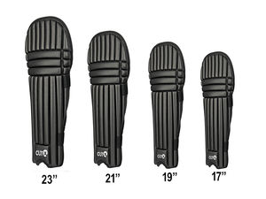 Produit de cricket Cutx moulé Black Zeal Legguard pour garçons au bâton - Product Image 5