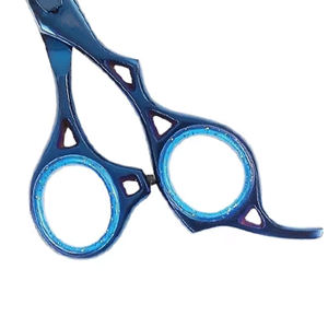 Kit de Tijeras Profesionales de Acero Inoxidable para Peluquería Canina, Rectas, Afiladas, para Diestros, Ligeras, en Estuche - Product Image 2