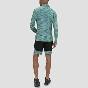 Chándal deportivo transpirable para hombre, conjunto colorido de 2 piezas con camisa y pantalones cortos deportivos teñidos lisos - Product Image 2