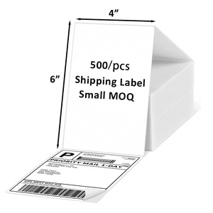 Fanfold 4X6 Nhãn Nhiệt Trực Tiếp Nhãn Vận Chuyển/Nhãn Mã Vạch Nhãn Dán Cho Tất Cả Các Loại Máy In Nhiệt - Product Image 3