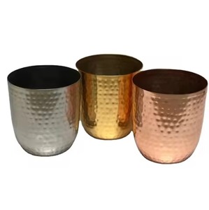 High Quality Custom Round Shaped Metal Tealight Votive Holder for <b>Home</b> Decoration Wedding Use Candle Votive Holder - Product Image 3