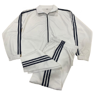 Ensemble de survêtement deux pièces de haute qualité, respirant, avec fermeture éclair intégrale et pantalon assorti, pour adultes - Product Image 6