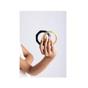 Bracelet artisanal en corne de buffle écologique moderne, personnalisable, bijoux de mode pour filles - Product Image 4