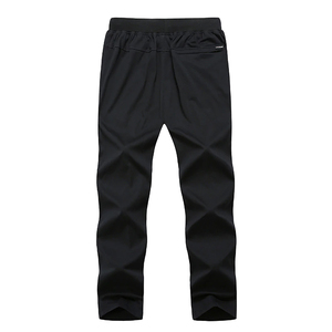 OEM Hombres Casual 100% Algodón Pantalones de pierna ancha Durable con parche personalizable Rayas - Product Image 2