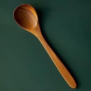 Utensilio de cocina de acacia de madera natural, cuchara de cocina hecha a mano, cucharón, vajilla sostenible ecológica - Product Image 2