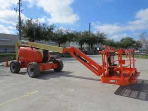 High-Grade Good Working Condition Available JLG 600AJ Working condition 4WD Deutz diesel <b>engine</b> lift Foam filled tires lift - Product Image 4