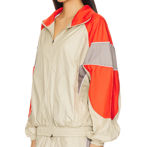 Conjunto de Dos Piezas para Mujer, Venta Caliente 2026, Ropa Personalizada, Chaqueta Holgada con Cremallera y Pantalones Deportivos, Chándal Cortavientos Holgado para Mujer - Product Image 3