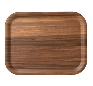 Plateau de service en bois fait à la main couleur naturelle nouveauté plateau de service en bois avec plateau de service de petit déjeuner réglable - Product Image 1