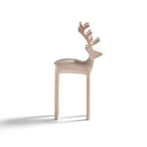 Reno de diseño elegante de madera de buena calidad hecho por TARGET World excelente diseño artículo de decoración de Navidad para Festival - Product Image 2
