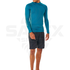 Camiseta de Compresión Personalizada de Manga Larga Unisex para Surf, BJJ, MMA, Jiu Jitsu, Ropa Deportiva de Grappling, Transpirable y Antibacteriana - Product Image 6