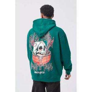 À la mode nouveauté 100% français éponge coton personnalisé imprimé sweats à capuche 3D avant côté bouffant sweats à capuche broderie Logo hiver 6XL - Product Image 1