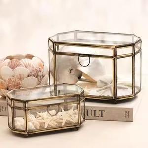 Premium Quality New Arrival Silver <b>Glass</b> Box for Multipurpose Jewelry & <b>Bangle</b> Storage Box - Product Image 4
