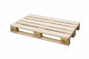 Palets Europeos de Entrada Cuádruple, Aprobados por EPAL para Almacenamiento Industrial - Product Image 2