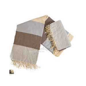 Toalla de playa de mezcla de bambú de tejido Premium Ultra absorbente de secado rápido con acabado de lujo Textura suave resistente a la arena - Product Image 2