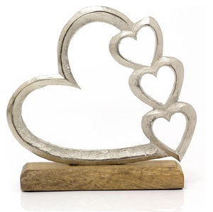 Sculpture en métal décorative de table Fabricant et exportateur Sculpture de table en métal aluminium coulé pour décoration de bureau - Product Image 4