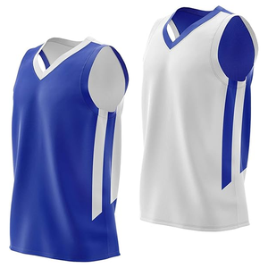 Camiseta de baloncesto reversible para hombre, camiseta de malla transpirable con estampado técnico de talla grande, camiseta de un solo equipo - Product Image 2