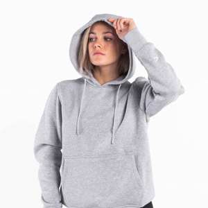 Sudadera con Capucha de Forro Polar Tejido Personalizada para Mujer, con Logotipo Frontal, Sudadera de Invierno Antibolitas, Transpirable y Ligera - Product Image 4