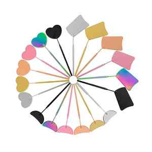 Différentes formes de miroir de cils miroir de maquillage pour extension de cils/miroir de cils avec logo de marque client - Product Image 1