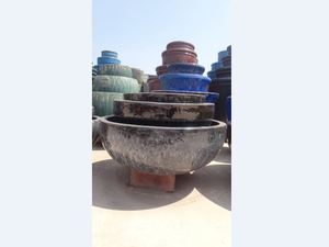 [Ruby Linh] - Macetas y jardineras de cerámica grandes para exterior/interior, decoración para jardinería/hogar, venta al por mayor - Product Image 6