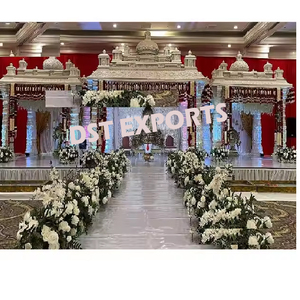 พิธีแต่งงานอินเดียใต้สุดอลังการ สถานที่จัดงานมาโนวาราย มานดาปัม งานแต่งงานมาโนวารายสุดงดงาม งานแต่งงานแบบโดมอินเดียใต้ มานดาปัม ประเทศสหรัฐอเมริกา - Product Image 1