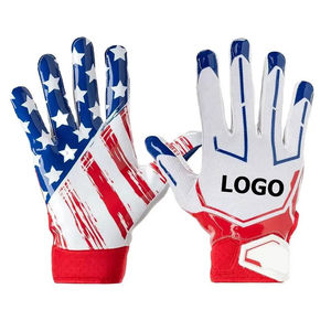 Wholesale Super Sticky American Football <b>Gloves</b> Receiver Football <b>Gloves</b> Baseball Batting <b>Gloves</b> with High Grip <b>Silicone</b> - Product Image 4
