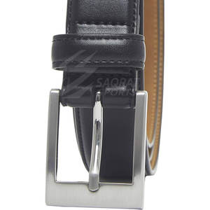 Cinturones de cuero más vendidos de alta calidad al por mayor diseño personalizado precio razonable cinturón de cuero para hombres - Product Image 6