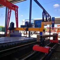 Machine de découpe plasma et à flamme CNC à portique LANCNC pour tubes/plaques et tôles/plaques
