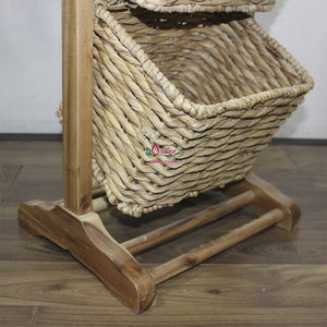 Artex Dong Thap fábrica hecha a mano Seagrass cuerda revistero estante de almacenamiento artesanías decorativas para el hogar - Product Image 5