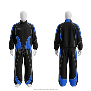 Ensemble de survêtement coupe-vent personnalisé pour homme, style streetwear, léger, pour le sport et les loisirs - Product Image 3