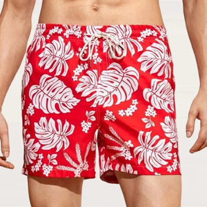 Short de plage d'été pour hommes Maillot de bain Board Shorts de plage avec poches Short de bain tendance - Product Image 2